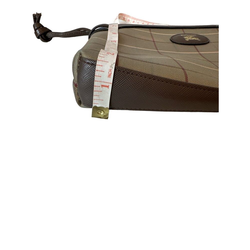 Burberrys Nova Check Clutch Bag Canvas Beige Auth bs12794 - Picture 7 of 13